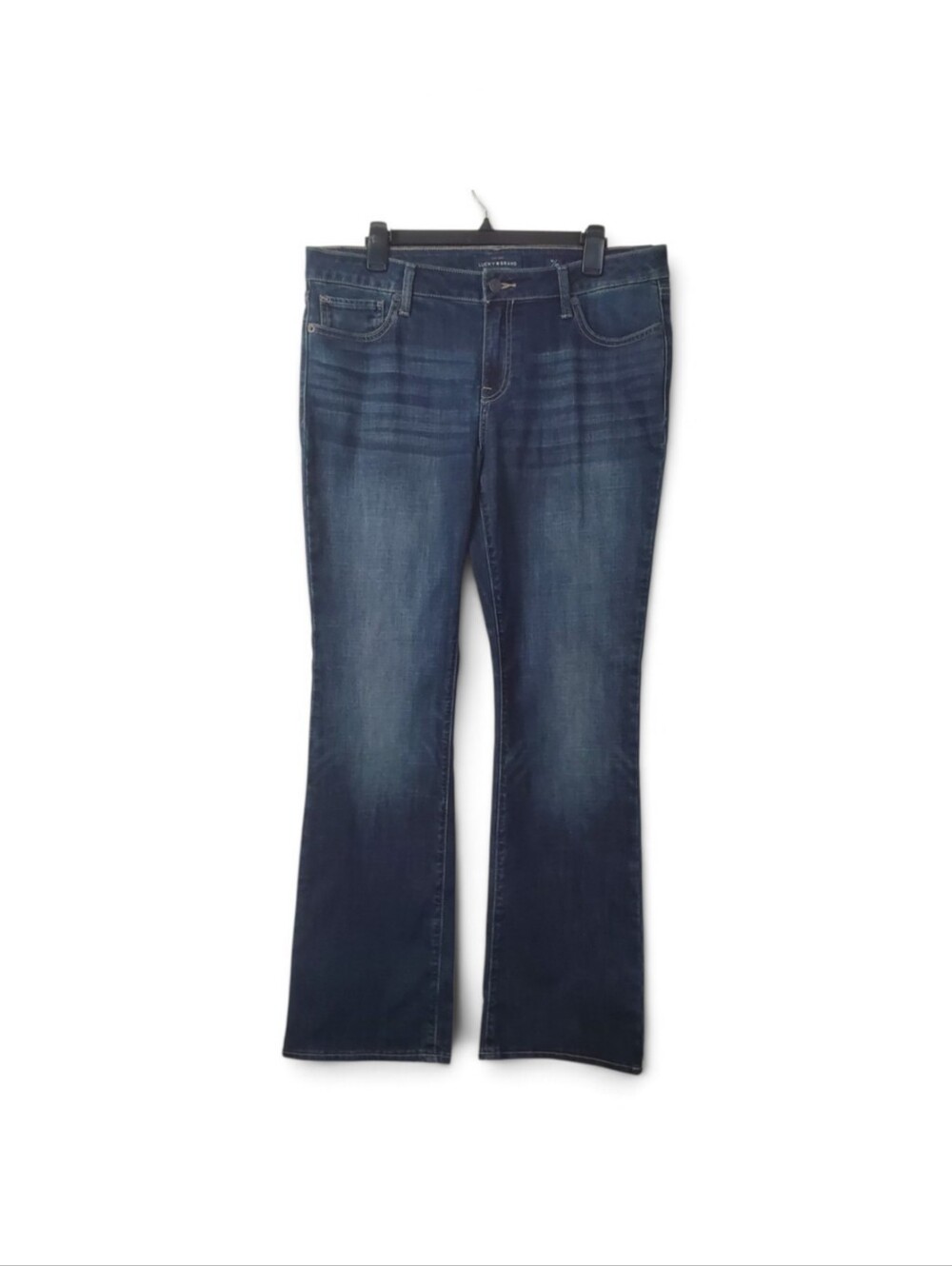 NEW Lucky Brand Women’s Dark Blue Bootcut Jeans Lolita Boot Size 14 / 32